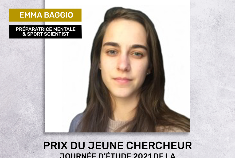 PRIX DU JEUNE CHERCHEUR : 3 ÈME PRIX