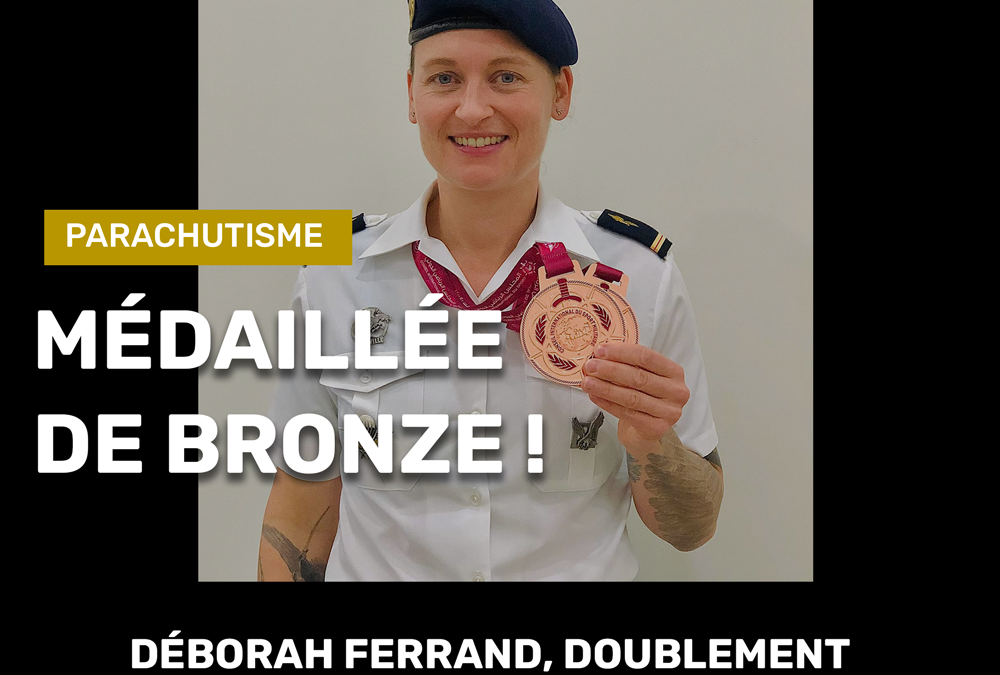 Une médaille de bronze pour Déborah Ferrand